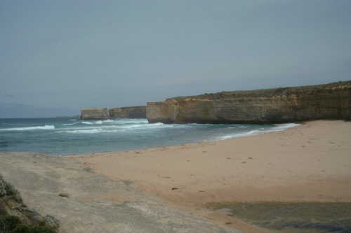 Port Campell NP: Beach at Loch Ard Gorge