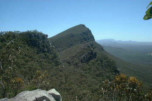 Grampians: Signal Peak from the walk up to Mt. Abrupt